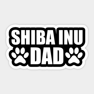 Shiba Inu Dad - Shiba Inu Dog Dad Sticker